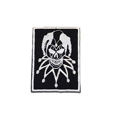 Joker Biker - Aufnäher, Bügelbild, Aufbügler, Applikationen, Patches, Flicken, zum aufbügeln, Größe: 5.7 x 8.1 cm Joker Biker - Aufnäher, Bügelbild, Aufbügler, Applikationen, Patches, Flicken, zum aufbügeln, Größe: 5.7 x 8.1 cm von Catch the Patch