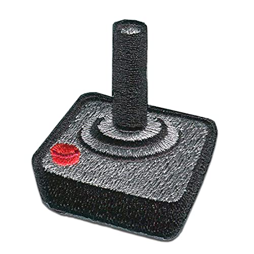 Joystick - Aufnäher, Bügelbild, Aufbügler, Applikationen, Patches, Flicken, Zum Aufbügeln, Größe: 6,0 x 5,0 cm Joystick - Aufnäher, Bügelbild, Aufbügler, Applikationen, Patches, Flicken, Zum Aufbügeln, Größe: 6,0 x 5,0 cm von Catch the Patch