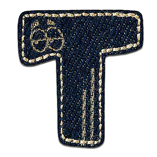 Komplettes Alphabet einzeln auswählbar - Aufnäher, Bügelbild, Aufbügler, Applikationen, Patches, Flicken, zum aufbügeln, Größe:, Alphabet MQ bunt/blau:Buchstabe T 3.3 x 2.9 cm Komplettes Alphabet einzeln auswählbar - Aufnäher, Bügelbild, Aufbügler, Applikationen, Patches, Flicken, zum aufbügeln, Größe:, Alphabet MQ bunt/blau:Buchstabe T 3.3 x 2.9 cm von Catch the Patch