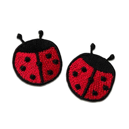 Marienkäfer Tier Paar - Aufnäher, Bügelbild, Aufbügler, Applikationen, Patches, Flicken, zum aufbügeln, Größe: Ø 2 cm Marienkäfer Tier Paar - Aufnäher, Bügelbild, Aufbügler, Applikationen, Patches, Flicken, zum aufbügeln, Größe: Ø 2 cm von Catch the Patch