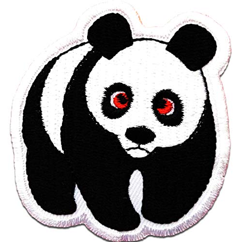 Catch the Patch Panda Tier - Aufnäher, Bügelbild, Aufbügler, Applikationen, Patches, Flicken, zum aufbügeln, Größe: 5,5 x 6 cm Catch the Patch Panda Tier - Aufnäher, Bügelbild, Aufbügler, Applikationen, Patches, Flicken, zum aufbügeln, Größe: 5,5 x 6 cm von Catch the Patch