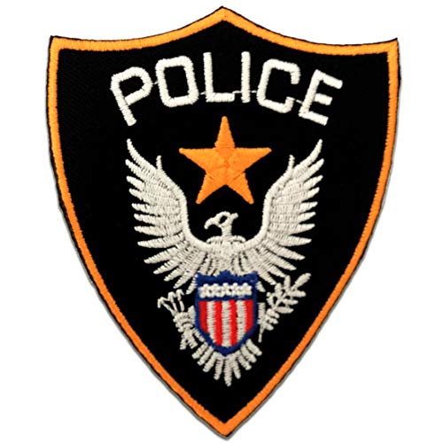 Catch the Patch Police Polizei Logo - (Größe: 7 x 8,8 cm) – Kultige Aufnäher zum Aufbügeln & Aufnähen – Für Jacken, Rucksäcke, Shirts & Cosplay – Ein Must-have für DIY-Fans Catch the Patch Police Polizei Logo - (Größe: 7 x 8,8 cm) – Kultige Aufnäher zum Aufbügeln & Aufnähen – Für Jacken, Rucksäcke, Shirts & Cosplay – Ein Must-have für DIY-Fans von Catch the Patch