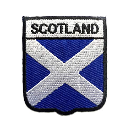 Schottland Flagge Fahne - Aufnäher, Bügelbild, Aufbügler, Applikationen, Patches, Flicken, zum aufbügeln, Größe: 7,1 x 6,1 cm Schottland Flagge Fahne - Aufnäher, Bügelbild, Aufbügler, Applikationen, Patches, Flicken, zum aufbügeln, Größe: 7,1 x 6,1 cm von Catch the Patch
