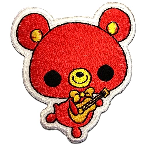 Catch the Patch Teddy Bär Mit Gitarre Baby - (Größe: 6,7 x 7,5 cm) – Aufbügler & Applikationen in verschiedenen Größen – Ideal für Kleidung, Schulranzen, Jeans & Rucksäcke Catch the Patch Teddy Bär Mit Gitarre Baby - (Größe: 6,7 x 7,5 cm) – Aufbügler & Applikationen in verschiedenen Größen – Ideal für Kleidung, Schulranzen, Jeans & Rucksäcke von Catch the Patch