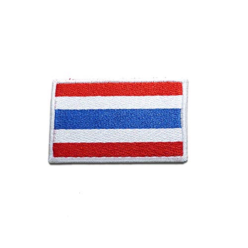 Thailand Flagge Fahne - Aufnäher, Bügelbild, Aufbügler, Applikationen, Patches, Flicken, zum aufbügeln, Größe: 7 x 5 cm Thailand Flagge Fahne - Aufnäher, Bügelbild, Aufbügler, Applikationen, Patches, Flicken, zum aufbügeln, Größe: 7 x 5 cm von Catch the Patch