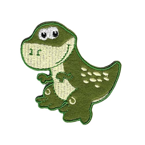 Tyrannosaurus T-Rex Dinosaurier Tier - Aufnäher, Bügelbild, Aufbügler, Applikationen, Patches, Flicken, Größe: 6,6 x 6 cm Tyrannosaurus T-Rex Dinosaurier Tier - Aufnäher, Bügelbild, Aufbügler, Applikationen, Patches, Flicken, Größe: 6,6 x 6 cm von Catch the Patch