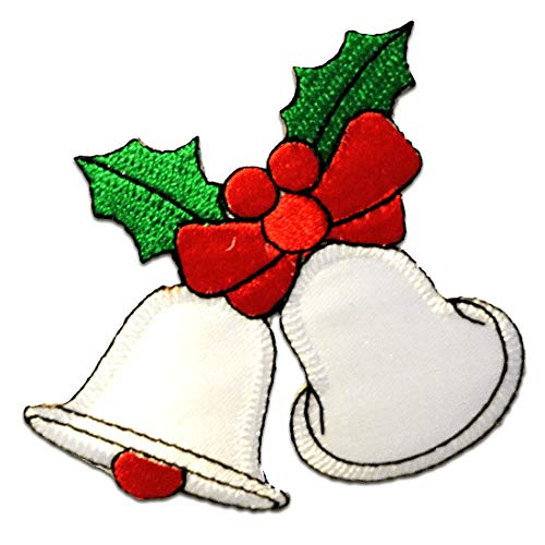 Weihnachtsglocken Weihnachten Glöckchen - Aufnäher, Bügelbild, Aufbügler, Applikationen, Patches, Flicken, zum aufbügeln, Größe: 7,5 x 7,5 cm Weihnachtsglocken Weihnachten Glöckchen - Aufnäher, Bügelbild, Aufbügler, Applikationen, Patches, Flicken, zum aufbügeln, Größe: 7,5 x 7,5 cm von Catch the Patch