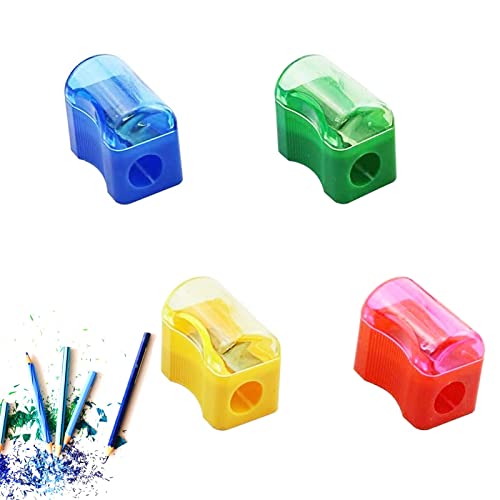 Catelves 4 Stücke 4 Farben Anspitzer Klein, Mini Spitzer Kinder, Anspitzer Kinder, Bleistiftspitzer und Manueller Pencil Sharpener, Spitzer Klein, Spitzer für Schule Büro Catelves 4 Stücke 4 Farben Anspitzer Klein, Mini Spitzer Kinder, Anspitzer Kinder, Bleistiftspitzer und Manueller Pencil Sharpener, Spitzer Klein, Spitzer für Schule Büro von Catelves