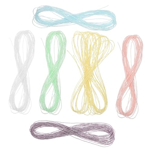 6 Rollen buntes Stickgarn-Set, mehrfarbige Fäden für Bastelarbeiten, Nähen und Kreuzstich 6 Rollen buntes Stickgarn-Set, mehrfarbige Fäden für Bastelarbeiten, Nähen und Kreuzstich von Catgol