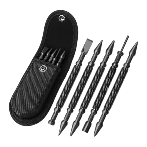 Head Nail Setter, Hartstahl-Federnagelstanzer für Holzbearbeitung und Türscharnier-Reparatur Head Nail Setter, Hartstahl-Federnagelstanzer für Holzbearbeitung und Türscharnier-Reparatur von Catgol