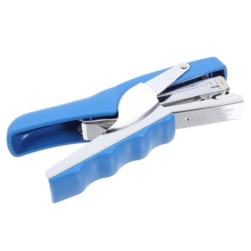 Multifunktionaler manueller Heftgerät mit langem Griff, tragbar, blaues Metallhefter für Zuhause, Büro, Schule und Reisen Multifunktionaler manueller Heftgerät mit langem Griff, tragbar, blaues Metallhefter für Zuhause, Büro, Schule und Reisen von Catgol