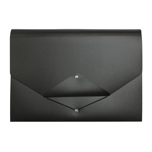 Cathedral Fächermappe, A4, elastisch, 13 Fächer, schwarz, für Zuhause/Büro/Schule Cathedral Fächermappe, A4, elastisch, 13 Fächer, schwarz, für Zuhause/Büro/Schule von Cathedral