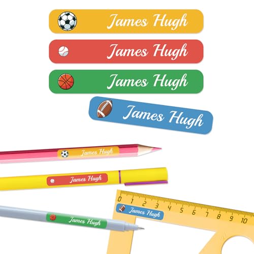 Cathpetic 54 Stück Namensaufkleber Set Kinder Schule Personalisiert,Custom Wasserfest PVC Etiketten für Wasserflasche,Lineal,Bleistift,Buch Mehrfarbigkeit+Cartoon Cathpetic 54 Stück Namensaufkleber Set Kinder Schule Personalisiert,Custom Wasserfest PVC Etiketten für Wasserflasche,Lineal,Bleistift,Buch Mehrfarbigkeit+Cartoon von Cathpetic