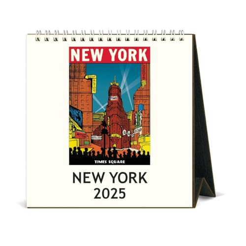 Cavallini & Co. New York Tischkalender 2025, Staffelei, 16,5 x 16,5 cm Cavallini & Co. New York Tischkalender 2025, Staffelei, 16,5 x 16,5 cm von Cavallini