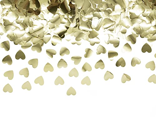 Cavore Herzkonfetti gold, 2,5cm, 30g, 1500 Konfetti Herzen – Tischdeko für Hochzeit, Verlobung, Valentinstag, Babyparty, Geburtstag, Taufe Cavore Herzkonfetti gold, 2,5cm, 30g, 1500 Konfetti Herzen – Tischdeko für Hochzeit, Verlobung, Valentinstag, Babyparty, Geburtstag, Taufe von Cavore