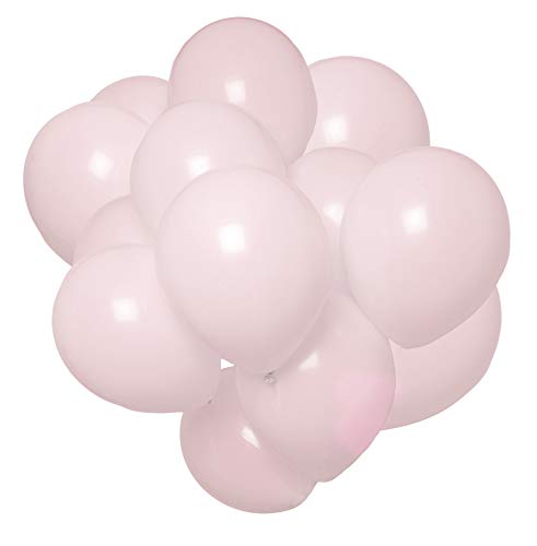 Cavore Luftballon Set in Pastell Rosa – 65 Stück – Partydeko Ballons für Geburtstag Frauen, Kindergeburtstag, Babyparty Mädchen, JGA, Hochzeit & Valentinstag von Cavore