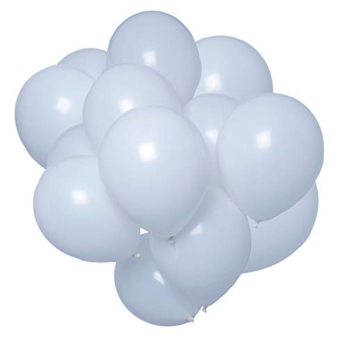 Cavore Luftballons in Pastell Blau – 65 Stück – Partydeko Ballons in hellblau für Geburtstag Junge, Kindergeburtstag, Babyparty Junge, JGA & Hochzeit von Cavore