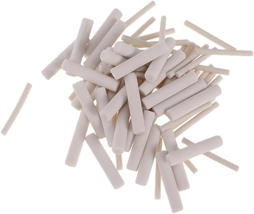 50 Stück weiße Radiergummi-Nachfüllpackungen mit Ersatz-Skizzenradierer, 5 x 25 mm, geeignet für Schule, Büro, schön und attraktiv, Druckbleistift-Radiergummi-Nachfüllpackungen, Radiergummis und 50 Stück weiße Radiergummi-Nachfüllpackungen mit Ersatz-Skizzenradierer, 5 x 25 mm, geeignet für Schule, Büro, schön und attraktiv, Druckbleistift-Radiergummi-Nachfüllpackungen, Radiergummis und von Cawhui