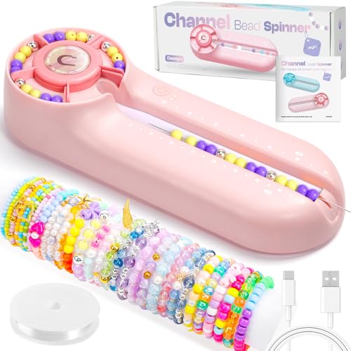 Caydo Perlen-Spinner mit Perlenbrett, G1 elektrischer K, Armband-Schmuckspinner-Set für Armbänder, geeignet für Pony-Perlen, Rocailles, runde Glasperlen Caydo Perlen-Spinner mit Perlenbrett, G1 elektrischer K, Armband-Schmuckspinner-Set für Armbänder, geeignet für Pony-Perlen, Rocailles, runde Glasperlen von Caydo