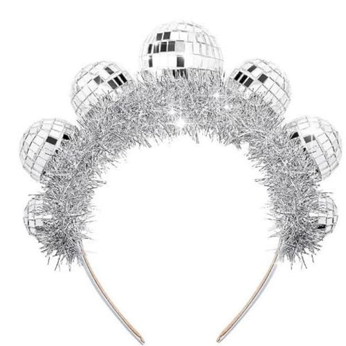 Cazqgoy Disco Ball Headband Party Fashion Headband with Disco Balls for Disco Costume Parties in the Style Cazqgoy Disco Ball Headband Party Fashion Headband with Disco Balls for Disco Costume Parties in the Style von Cazqgoy