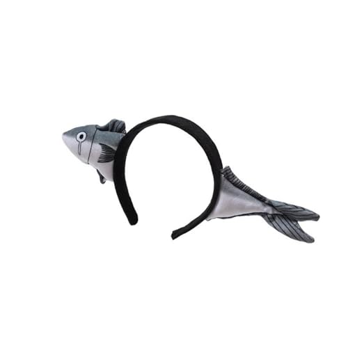 Cazqgoy Plush Fish Headband, Funny Fish Headband, Halloween Animal Headband, Makeup Hair Bands for Party Cazqgoy Plush Fish Headband, Funny Fish Headband, Halloween Animal Headband, Makeup Hair Bands for Party von Cazqgoy