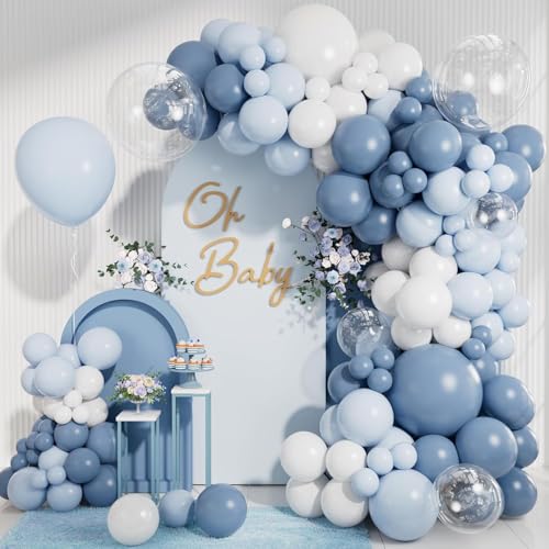Dusty Blue Balloon Arch Kit Dusty Blue Balloon Arch Kit von CboDeco