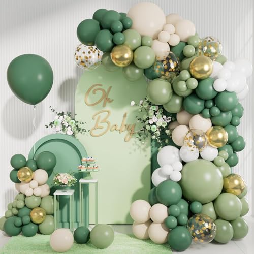 Retro Green Balloon Arch Kit Retro Green Balloon Arch Kit von CboDeco