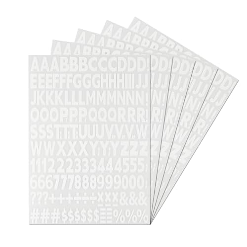 5 Blatt Buchstaben zum Aufbügeln, Bügelbild Buchstaben Aufnäher, Bügelbilder Selbst Gestalten, Nummern Buchstaben und Zahlen zum Aufbügeln für Kleidung T-Shirt Fußball Basketball Trikots DIY Dekor 5 Blatt Buchstaben zum Aufbügeln, Bügelbild Buchstaben Aufnäher, Bügelbilder Selbst Gestalten, Nummern Buchstaben und Zahlen zum Aufbügeln für Kleidung T-Shirt Fußball Basketball Trikots DIY Dekor von Cbofeixg