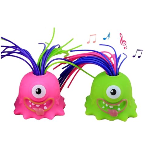 Haare Ziehen Sound Spielzeug, Schreiendes Monster Spielzeug,.Haare ziehen schreiendes Monster, Fatigue Toys Stressabbau Haare ziehen schreiendes Monster (2PC-3#) von CcaChe