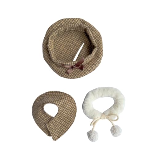 Ccipotatoo Kleidung für Puppen Zubehör, stilvolles Outfit Set 4 für 15 cm Puppenanzug, Mini Luxus Umhang Kleidung für Schlüsselanhänger, Puppenkleidungsset Ersatz (keine Puppe) (Stil 4) von Ccipotatoo