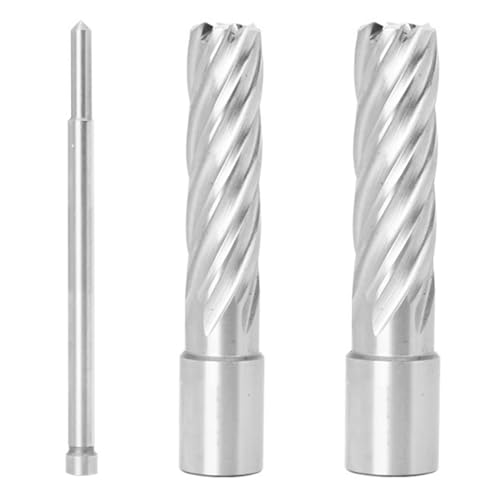 2 Stücke Kernbohrer 14 mm/16 mm, Hartmetall, Universalanschluss, Dreifach Geschränktes Scharfes Zahnblatt, mit Hülse, zum Bohren in Metallische und Nichtmetallische Werkstoffe 2 Stücke Kernbohrer 14 mm/16 mm, Hartmetall, Universalanschluss, Dreifach Geschränktes Scharfes Zahnblatt, mit Hülse, zum Bohren in Metallische und Nichtmetallische Werkstoffe von CeTsronixoC