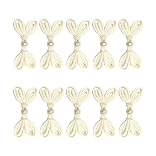 10 PCs Chinesische Knoten Knöpfe Traditionelle Cheongsam Knöpfe Verschlussnähung Fastenhandel Chinesische Schließknöpfe Für Frau 10 PCs Chinesische Knoten Knöpfe Traditionelle Cheongsam Knöpfe Verschlussnähung Fastenhandel Chinesische Schließknöpfe Für Frau von CeaBulo