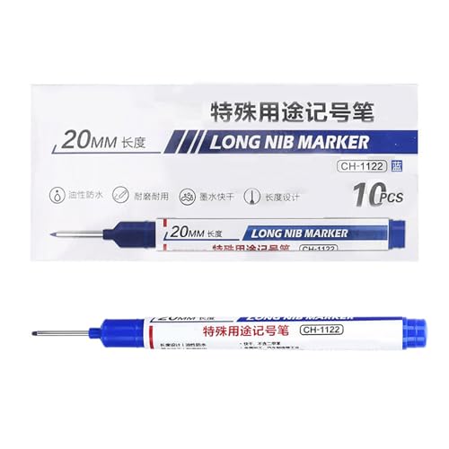 10 Stcs 20mm Langnibs Marker Wasserdicht Tief Durch Markierungen Die Schnell Trocken Sind Tiefes Lochmarker Carpenter Pen 10 Stcs 20mm Langnibs Marker Wasserdicht Tief Durch Markierungen Die Schnell Trocken Sind Tiefes Lochmarker Carpenter Pen von CeaBulo