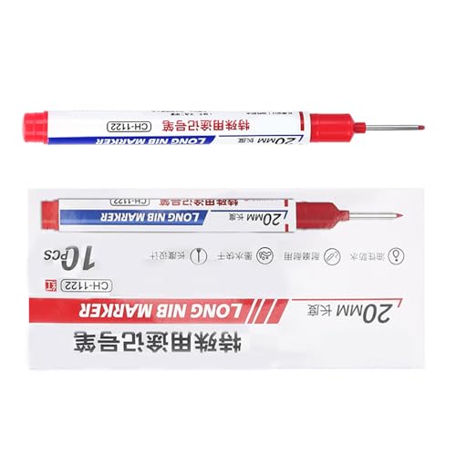 10 Stcs 20mm Langnibs Marker Wasserdicht Tief Durch Markierungen Die Schnell Trocken Sind Tiefes Lochmarker Carpenter Pen 10 Stcs 20mm Langnibs Marker Wasserdicht Tief Durch Markierungen Die Schnell Trocken Sind Tiefes Lochmarker Carpenter Pen von CeaBulo