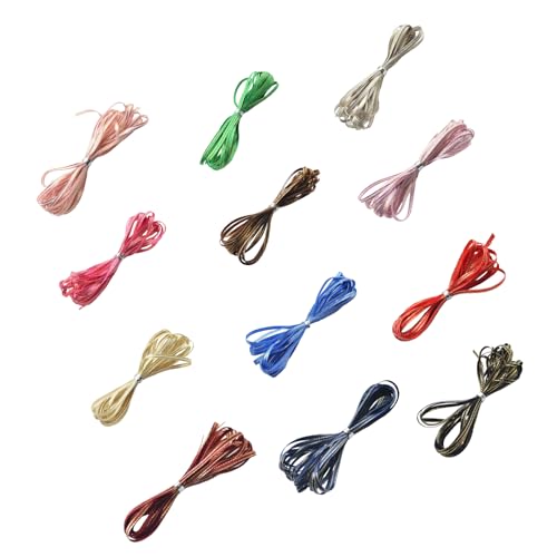 12 Farbverpackungsbänder 65.6yard Bastelband 3 Mm Breites Verpackungsbänder Für Bögen Die Hochzeitsdekorationen Machen 12 Farbverpackungsbänder 65.6yard Bastelband 3 Mm Breites Verpackungsbänder Für Bögen Die Hochzeitsdekorationen Machen von CeaBulo