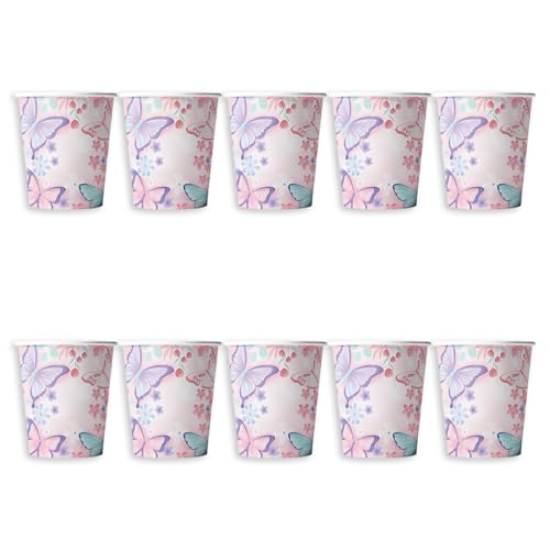 1Set Birthday Party Essential Set Butterfly Thema Mit Einladungskarten 10in 9in Teller Servietten Pappbecher Optional 1Set Birthday Party Essential Set Butterfly Thema Mit Einladungskarten 10in 9in Teller Servietten Pappbecher Optional von CeaBulo