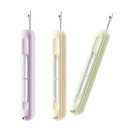 CeaBulo 2/3 PCs 2 In 1 Haushaltsfadenentferner Nadel Threader Naht Rippers Nähwerkzeuggewinde Hilfe Für Handwerkssticke CeaBulo 2/3 PCs 2 In 1 Haushaltsfadenentferner Nadel Threader Naht Rippers Nähwerkzeuggewinde Hilfe Für Handwerkssticke von CeaBulo