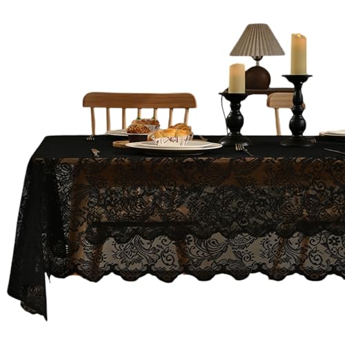 Weiche Spitzen Tischdecke Für Romantics Diners Und Wohndekorationen Weiches Polyester Tischtuch Für Den Empfang Freien Weiche Spitzen Tischdecke Für Romantics Diners Und Wohndekorationen Weiches Polyester Tischtuch Für Den Empfang Freien von CeaBulo