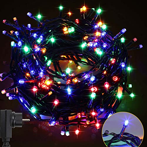 Cecaylie LED Lichterkette Außen, 30m 300LEDs mit 8 Leuchtmode, Speicherfunktion, IP44 lichterketten Deko Beleuchtung Weihnachtsbeleuchtung für Weihnachten Halloween Hochzeit,Bunt Cecaylie LED Lichterkette Außen, 30m 300LEDs mit 8 Leuchtmode, Speicherfunktion, IP44 lichterketten Deko Beleuchtung Weihnachtsbeleuchtung für Weihnachten Halloween Hochzeit,Bunt von Cecaylie