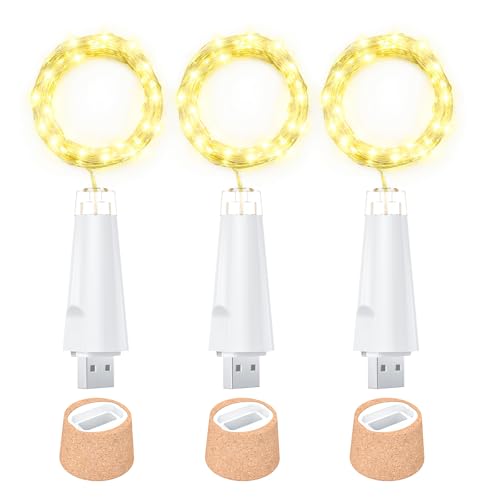 Ceepko USB Flaschenlichter Wiederaufladbar LED Korklichter 20 LEDs Kupferdraht für Weinflaschen Tischdeko Party Hochzeit DIY Ceepko USB Flaschenlichter Wiederaufladbar LED Korklichter 20 LEDs Kupferdraht für Weinflaschen Tischdeko Party Hochzeit DIY von Ceepko