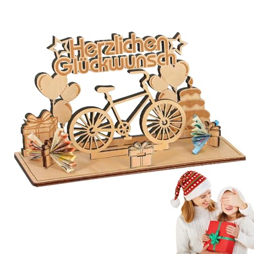Ceeyoll Geldgeschenk Fahrrad,Geschenke aus Holz Fahrrad Deko, Geburtstag Geldgeschenk Holz Fahrrad,Personalisierte Geburtstag Geschenk Für Freunde,Familie Liebhaber Geldgeschenk Fahrrad für Radfahrer. Ceeyoll Geldgeschenk Fahrrad,Geschenke aus Holz Fahrrad Deko, Geburtstag Geldgeschenk Holz Fahrrad,Personalisierte Geburtstag Geschenk Für Freunde,Familie Liebhaber Geldgeschenk Fahrrad für Radfahrer. von Ceeyoll