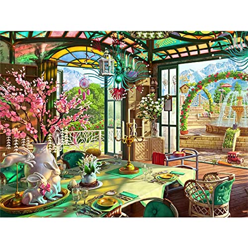Malen Nach Zahlen Garten-Küchen-Landschaft DIY Handgemalt Ölgemälde Leinwand Kits für Erwachsene Kinder mit Pinseln Acrylpigment Zeichnung Paint by Numbers für Haus Wand Decor 50x65cm Ohne Rahmen Malen Nach Zahlen Garten-Küchen-Landschaft DIY Handgemalt Ölgemälde Leinwand Kits für Erwachsene Kinder mit Pinseln Acrylpigment Zeichnung Paint by Numbers für Haus Wand Decor 50x65cm Ohne Rahmen von Cekog