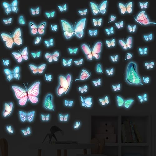 Celestia 3D Schmetterlinge Leuchtend Wandtattoo, Leuchtsticker Schmetterling Wandaufkleber, Luminous Schmetterling Wandsticker Schmetterlinge Deko für Wohnzimmer Schlafzimmer Kinderzimmer Wanddeko Celestia 3D Schmetterlinge Leuchtend Wandtattoo, Leuchtsticker Schmetterling Wandaufkleber, Luminous Schmetterling Wandsticker Schmetterlinge Deko für Wohnzimmer Schlafzimmer Kinderzimmer Wanddeko von Celestia