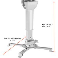 celexon Beamer-Deckenhalterung MultiCel 4060 Pro weiß von Celexon