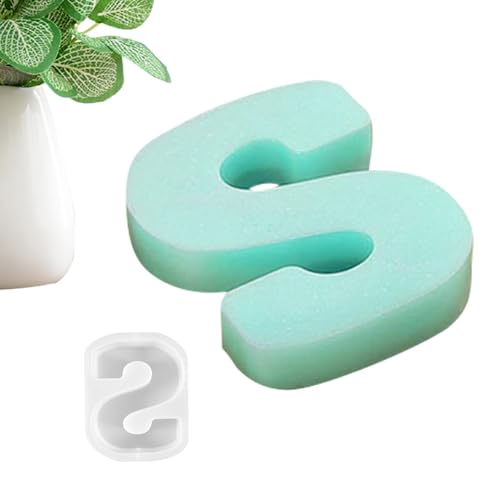 Alphabet-Silikonformen – Alphabet-Harzform aus Silikon, Epoxidharz-Formen für Schlüsselanhänger, Alphabet-Formen aus Silikon, wiederverwendbar, für Bleistifte, Basteln Alphabet-Silikonformen – Alphabet-Harzform aus Silikon, Epoxidharz-Formen für Schlüsselanhänger, Alphabet-Formen aus Silikon, wiederverwendbar, für Bleistifte, Basteln von Celuicion