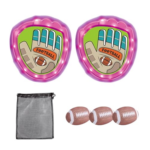 Ballwerf- und Fangspiel, Wurf- und Fang-Sportspiel-Set, Partyballwurfspiel | Strandwurfspiel mit LED-Lichtern für Familienfeiern, Autos Ballwerf- und Fangspiel, Wurf- und Fang-Sportspiel-Set, Partyballwurfspiel | Strandwurfspiel mit LED-Lichtern für Familienfeiern, Autos von Celuicion