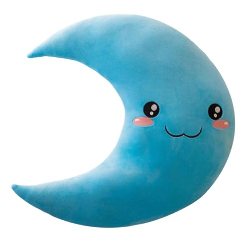 Celuicion Kuschelkissen Kinder, Mond Kinderkissen, Weiche Flauschige Mondkissen, Kissen Kinderzimmer Mondform Dekokissen für Zuhause Schlafzimmer Celuicion Kuschelkissen Kinder, Mond Kinderkissen, Weiche Flauschige Mondkissen, Kissen Kinderzimmer Mondform Dekokissen für Zuhause Schlafzimmer von Celuicion