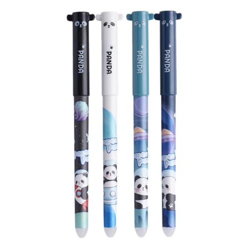 Celuicion Stift mit Radiergummi, Löschbare Stifte | Animal Gel Schwarzer Stifte Kugelpunkt | 4 Teile glattes Schreiben süßes stationäres Set, feiner Punkt 0,5 mm mit Gummi für Kinder Schüler Celuicion Stift mit Radiergummi, Löschbare Stifte | Animal Gel Schwarzer Stifte Kugelpunkt | 4 Teile glattes Schreiben süßes stationäres Set, feiner Punkt 0,5 mm mit Gummi für Kinder Schüler von Celuicion
