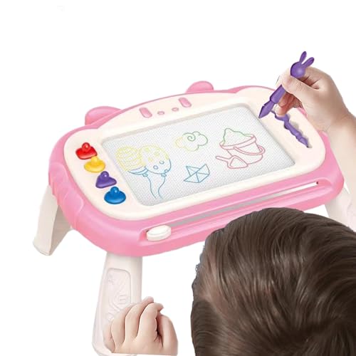 Doodle Board Spielzeug für Kleinkinder, Zeichenbrett für Kleinkinder, 4 Farben, magnetisches Graffiti-Zeichenbrett, Feinmotoriktafel, Lernaktivitäten zu Hause und Doodle Board Spielzeug für Kleinkinder, Zeichenbrett für Kleinkinder, 4 Farben, magnetisches Graffiti-Zeichenbrett, Feinmotoriktafel, Lernaktivitäten zu Hause und von Celuicion