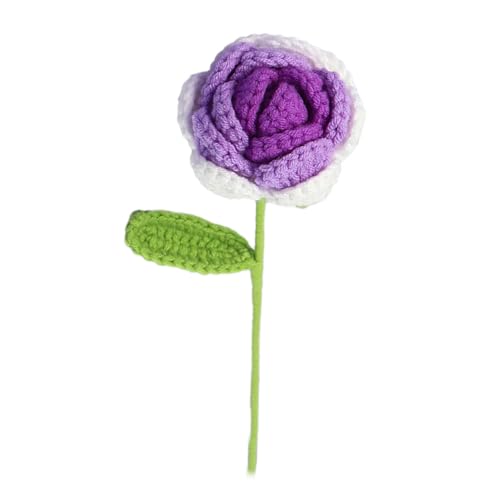 Häkelblumen, gestrickt, handgefertigt, gehäkelt, künstliche Blume, für Vasen, Dekoration, Zuhause, Geschenk, 42 cm Häkelblumen, gestrickt, handgefertigt, gehäkelt, künstliche Blume, für Vasen, Dekoration, Zuhause, Geschenk, 42 cm von Celuicion